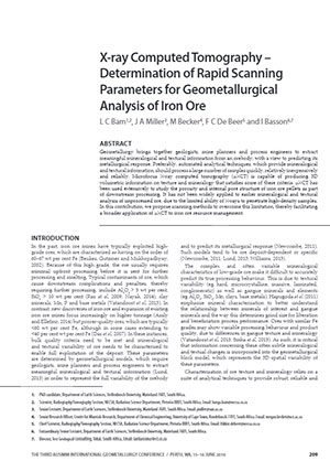 cover 3rd ausimm international geometallurgy conference