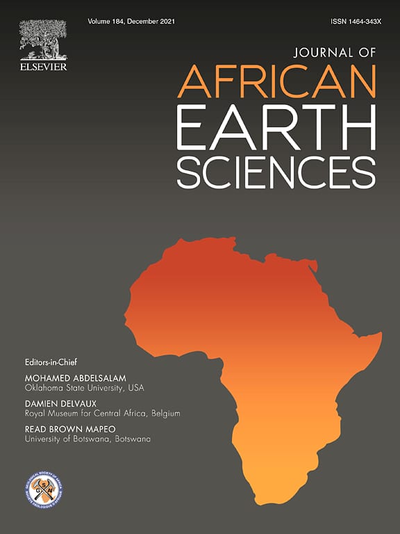 Journal of African Earth Sciences Thumbnail for new Pubs 1